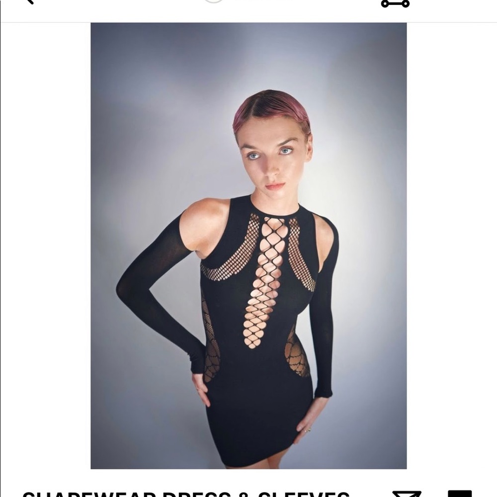 beautiful niihai black shapewear dress